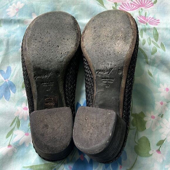 Marsell Woven Peeptoe Heeled Mules - 37 - Picture 12 of 14